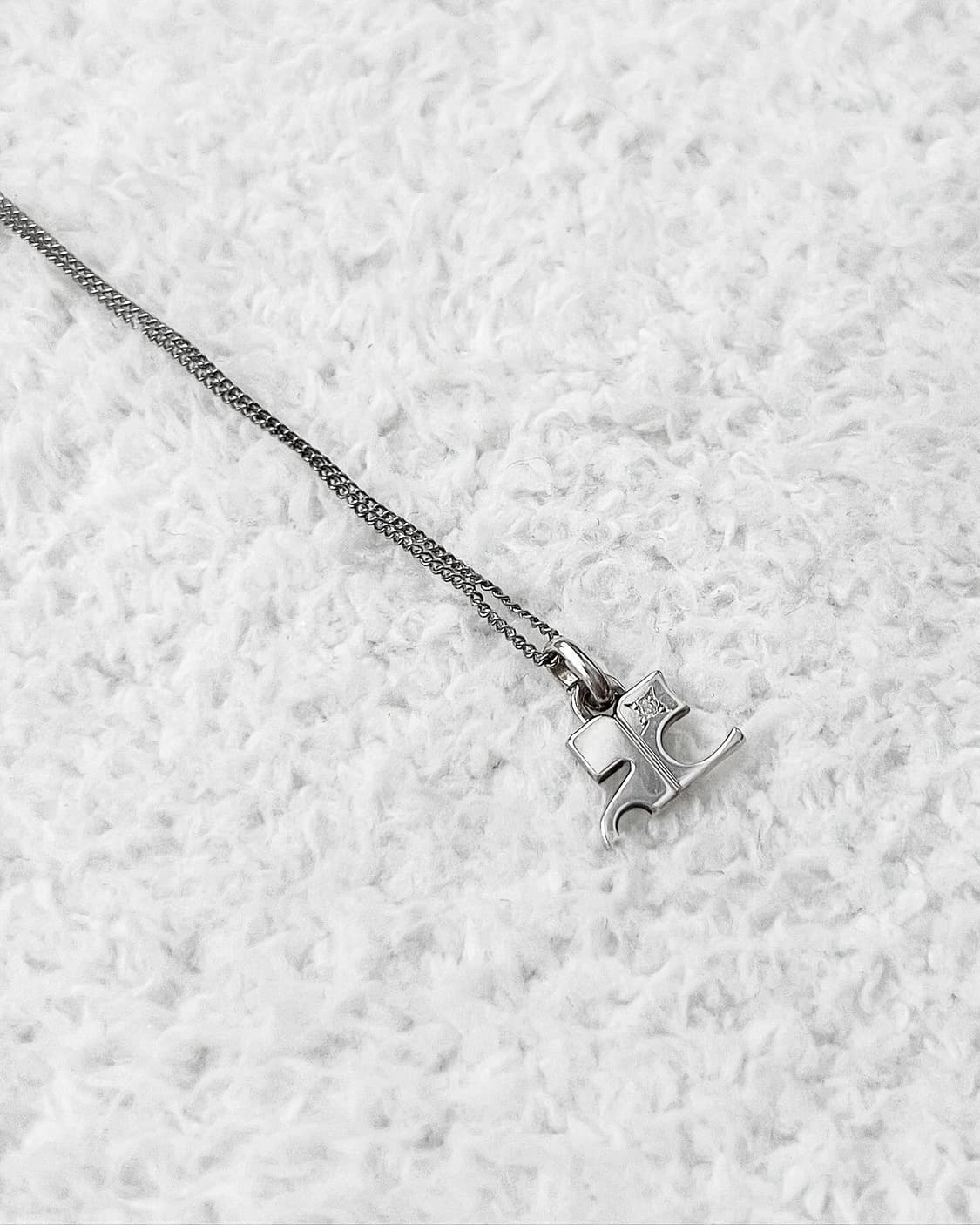 꾸레쥬 실버925목걸이 상품이미지2