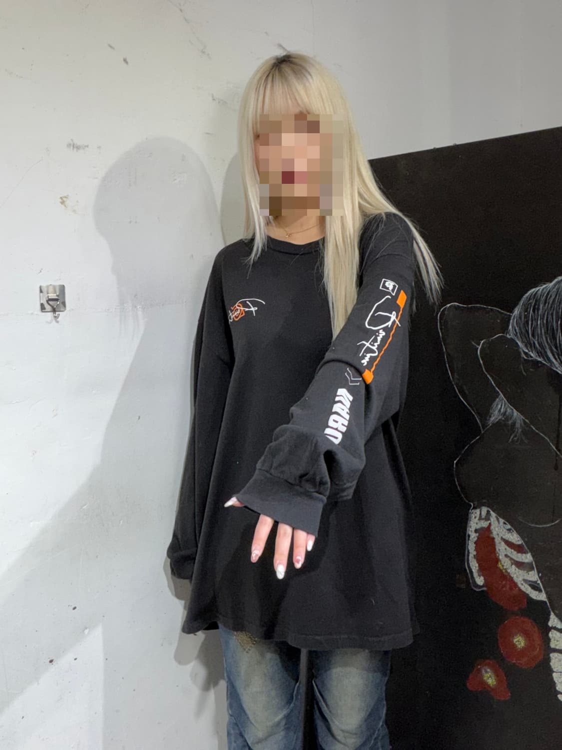 00s 나루토 오피셜 애니 롱슬리브 긴팔티 XL 상품이미지4