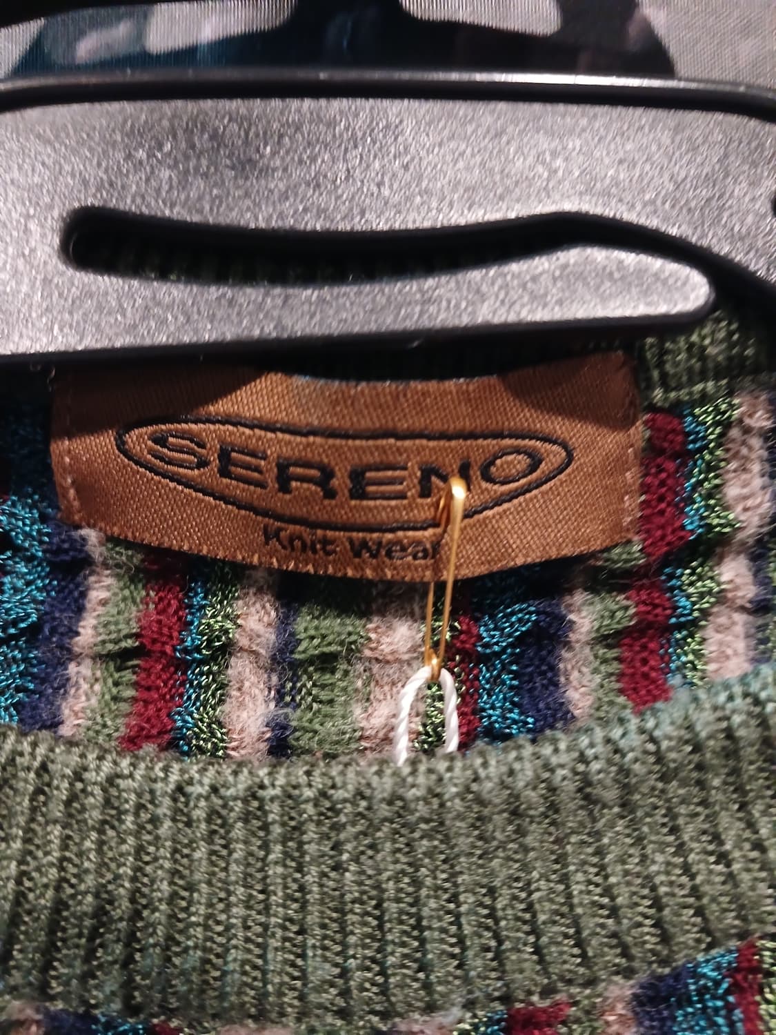 빈티지 케이블 패턴 니트 상품이미지3