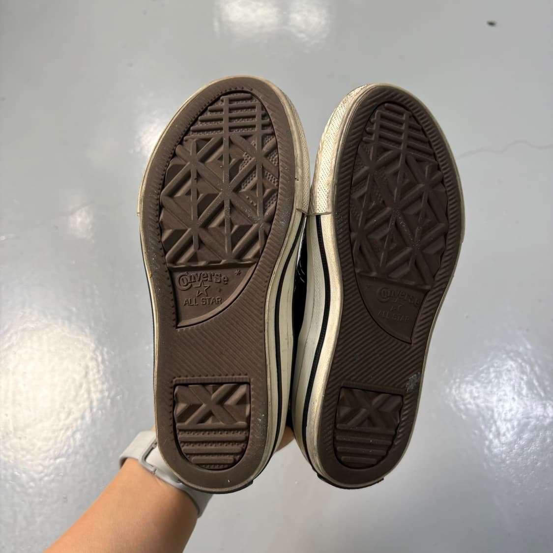 실측 컨버스 척테일러 스니커즈 운동화 0406J 상품이미지6