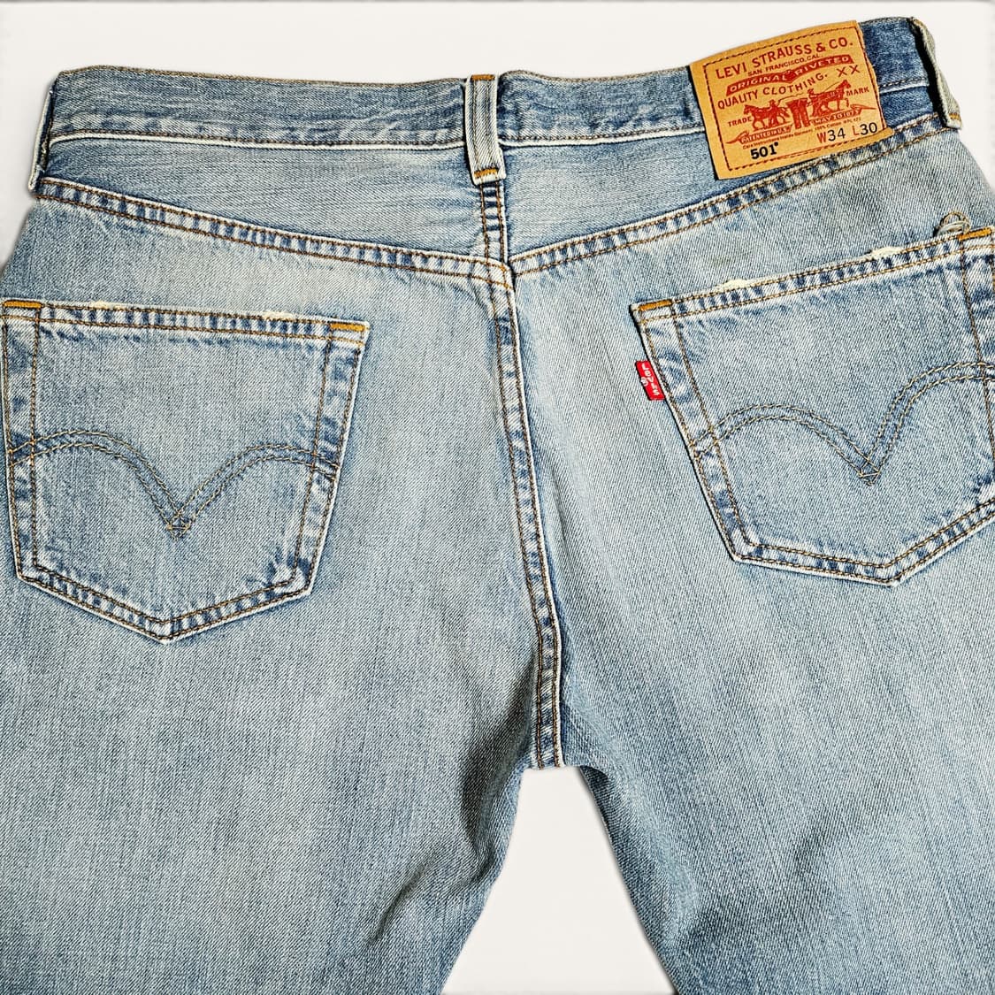 [34X30][리바이스]00's 501®오리지널 스트레이트 유즈드페이딩  상품이미지5