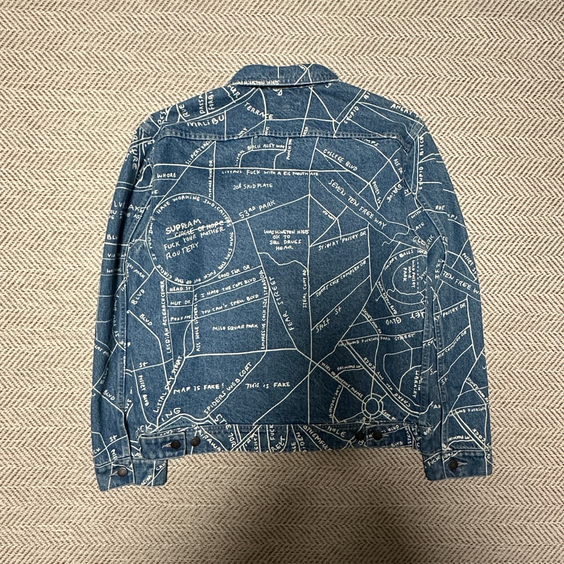 SUPREME denim jacket 상품이미지2