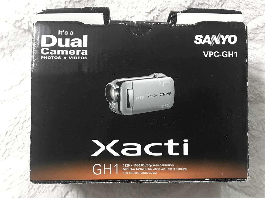 산요 작티 sanyo xacti gh1 캠코더 상품이미지4