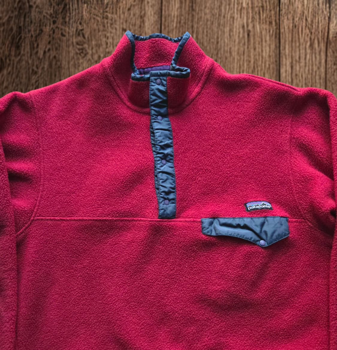 (M)파타고니아 90s 자메이카 레드 신칠라 플리스 상품이미지2