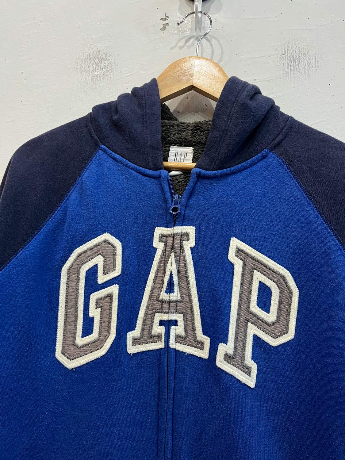 GAP 갭 이너플리스 로고 후드집업 우먼즈  상품이미지3