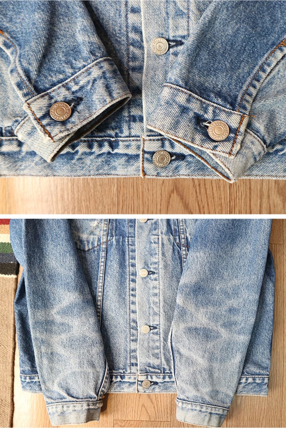 일본판 80S LEVIS 리바이스 70651-0217 오렌지텝 빈티지  상품이미지5