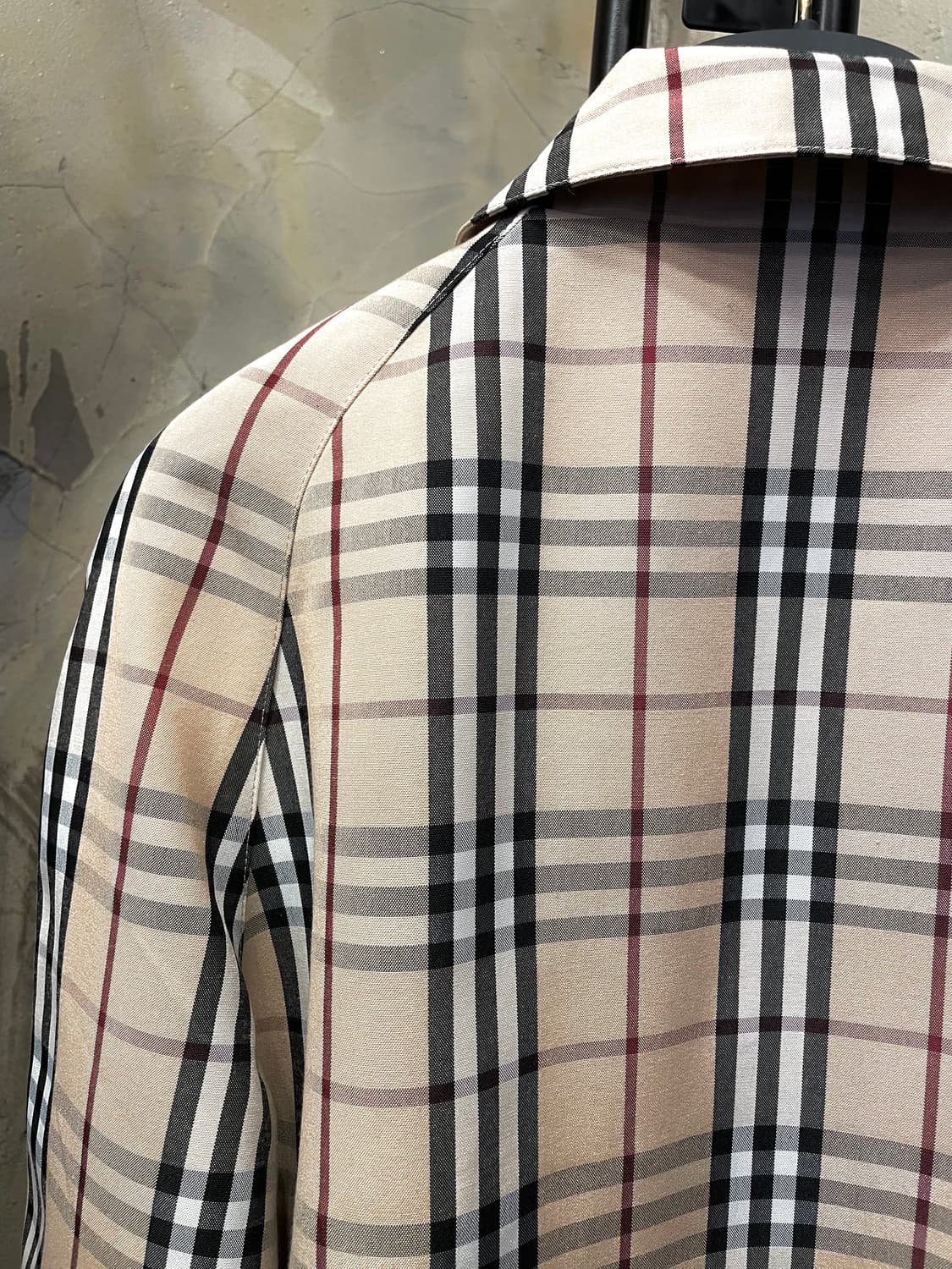 버버리 런던 노바체크 바람막이 트렌치코트 55~66 상품이미지6