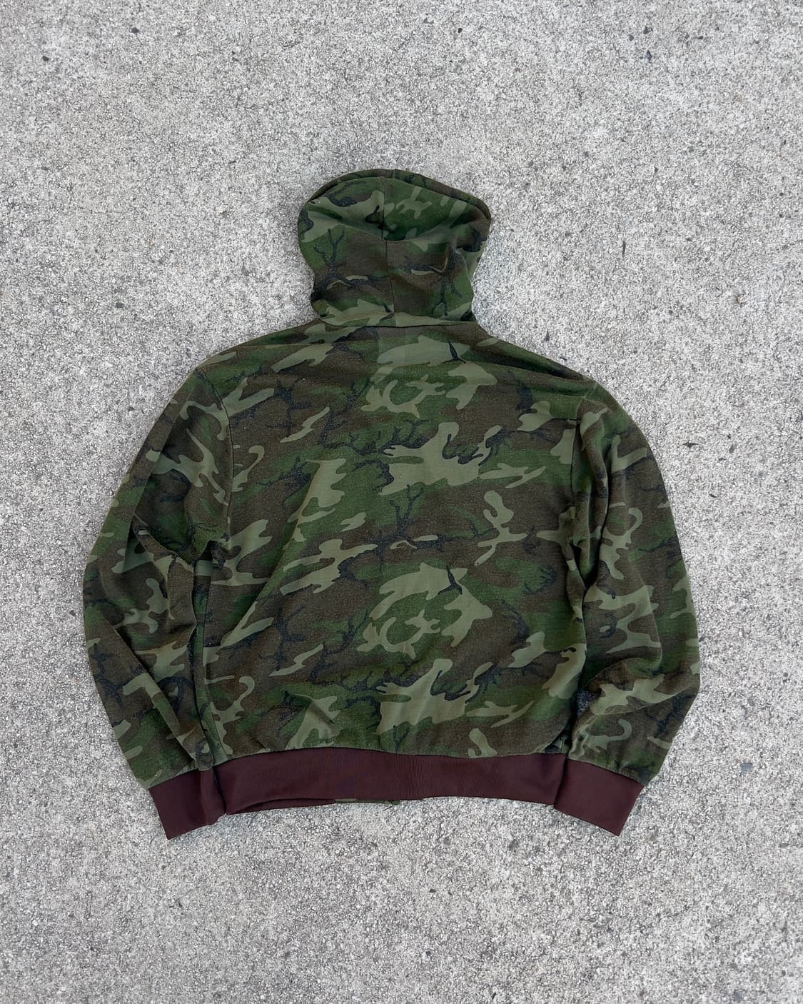 [L] 90s 미제 칼하트 시어 카모 후드 집업 상품이미지6