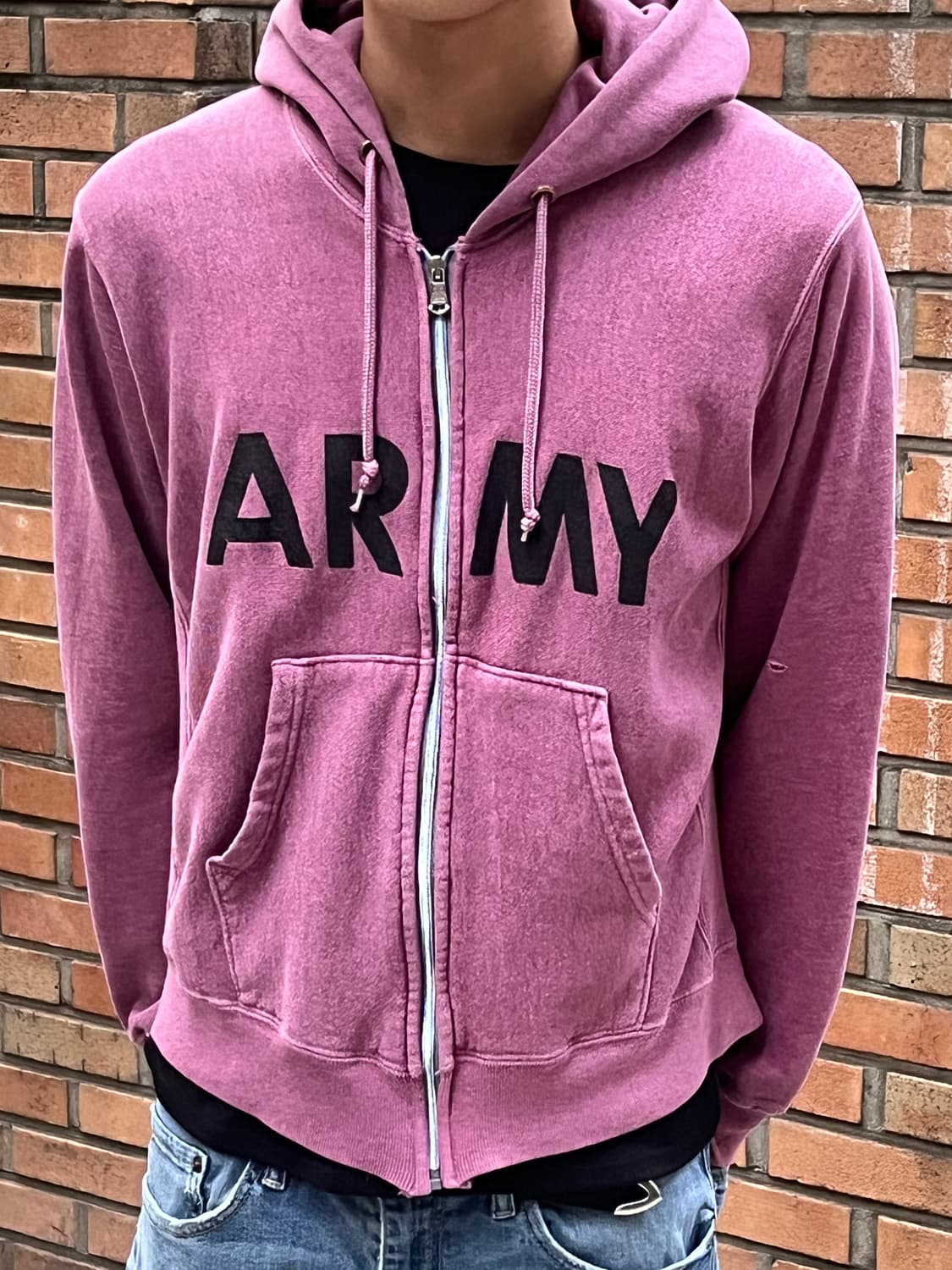 Vintage ARMY Hood Zip-up 상품이미지1
