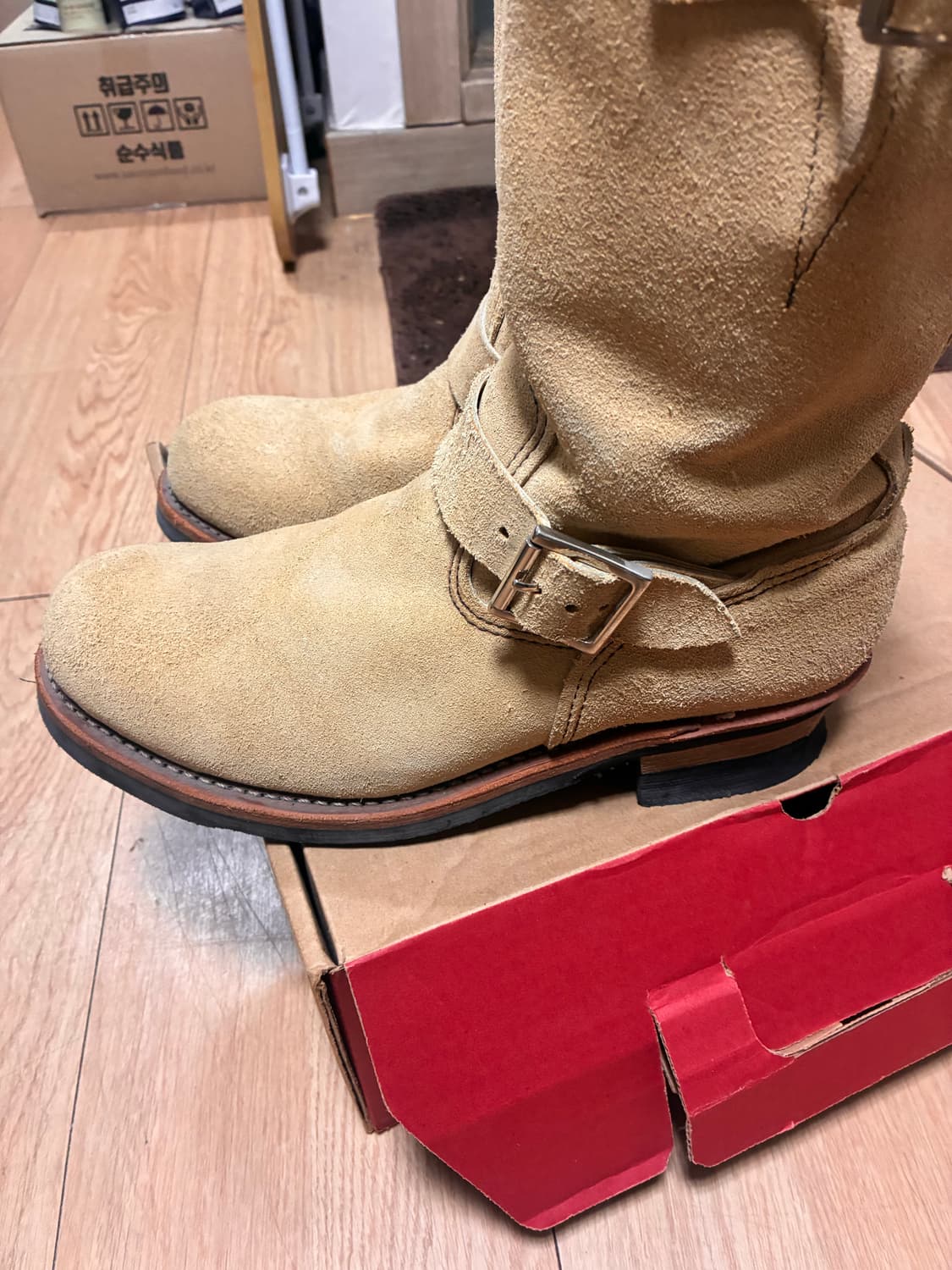 9.5D 레드윙 8268엔지니어부츠 상품이미지3