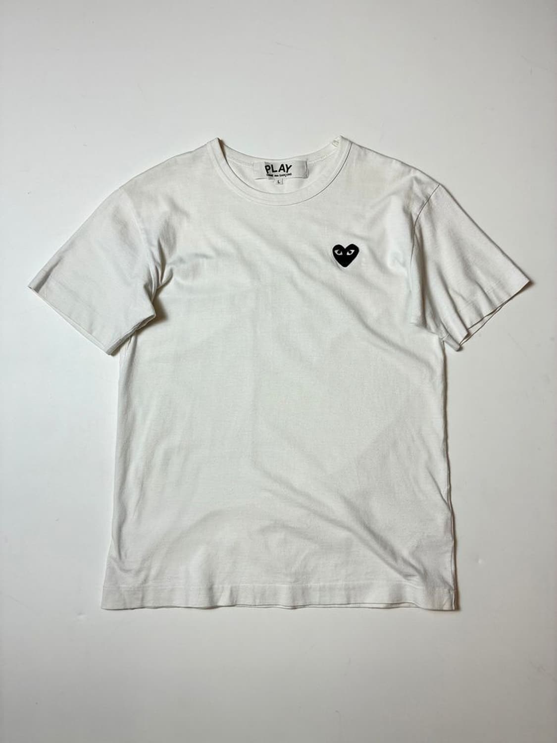 꼼데가르송 하트 로고 베이직 우먼스 반팔 티셔츠 PN9099 상품이미지1