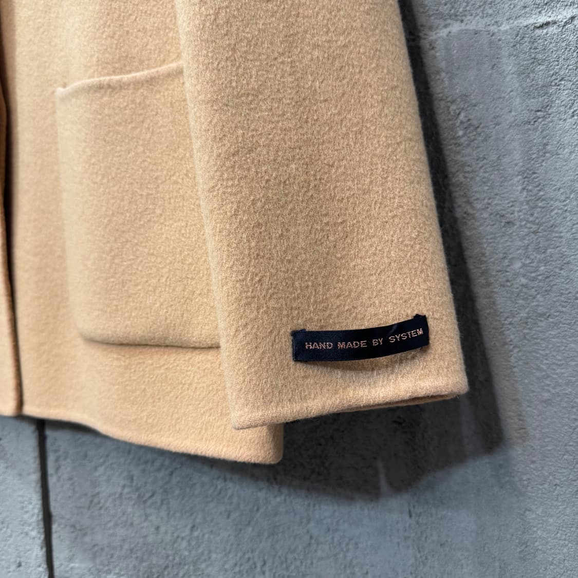 시스템 우먼스 핸드메이드 울 자켓 (M)   상품이미지3