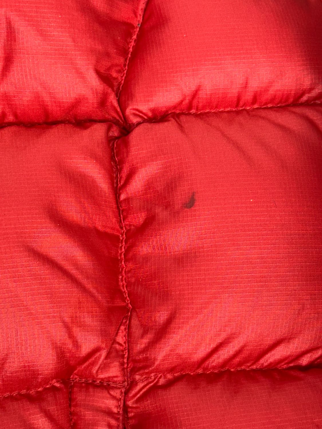 노스페이스 레드 패딩 조끼 M 상품이미지6