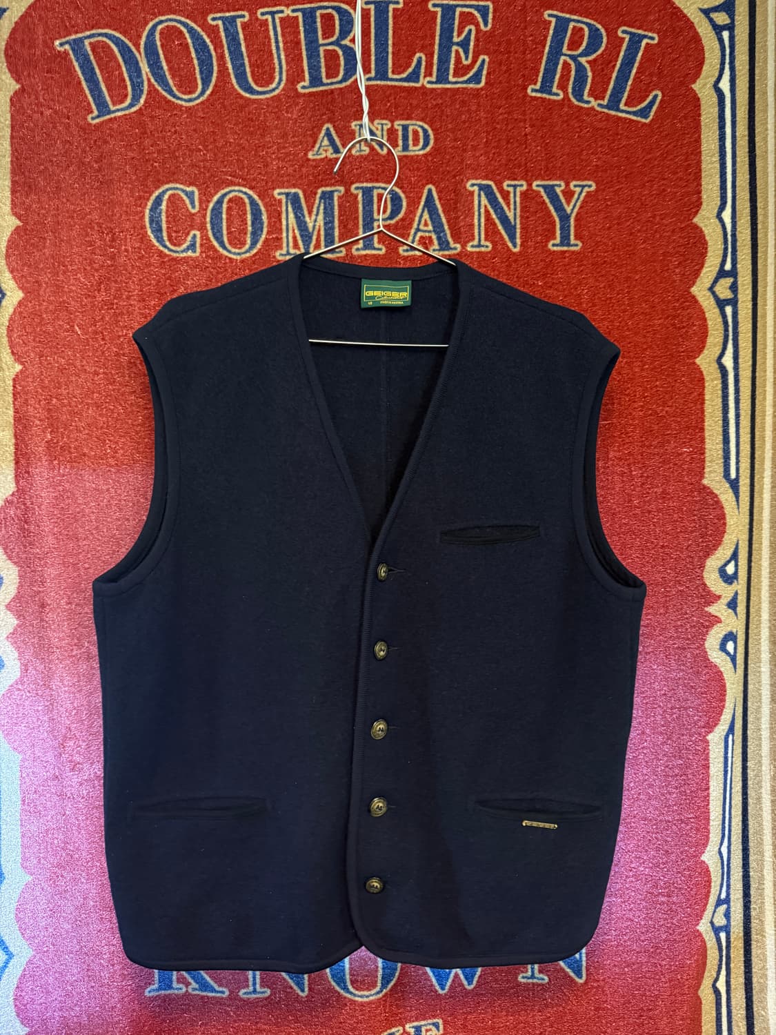GEIGER Wool Vest 48 size 상품이미지1