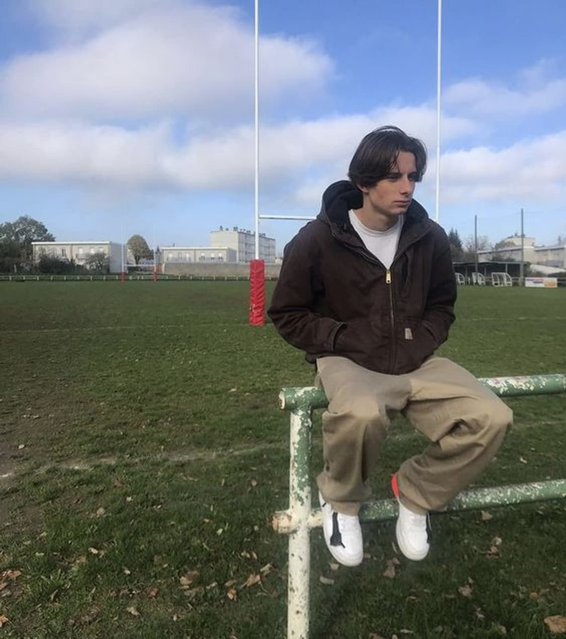 (S) 칼하트 덕 액티브 후드자켓 J130 DKB 다크브라운 상품이미지10