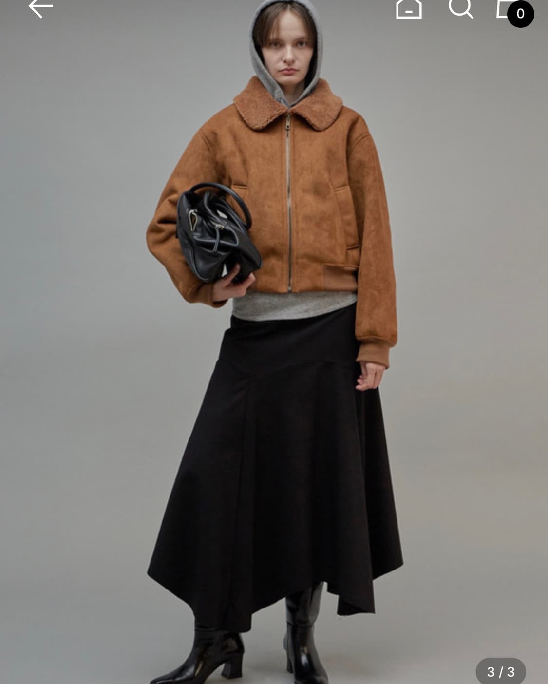 프롬웨얼 스웨이드 무스탕 상품이미지6