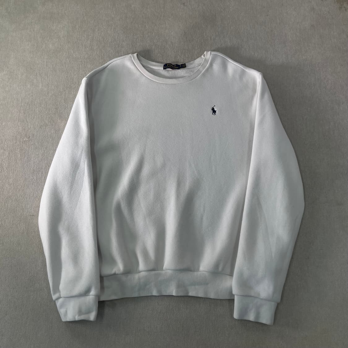 105 폴로랄프로렌 스몰포니 화이트 맨투맨  상품이미지1