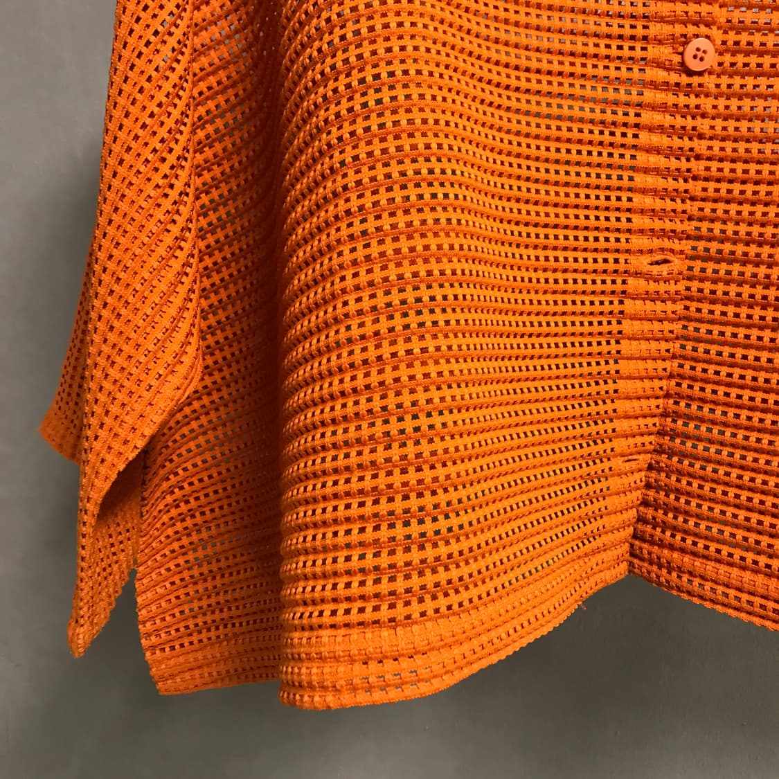 미 이세이 미야케 메쉬 자켓 오렌지 F(W) 상품이미지4