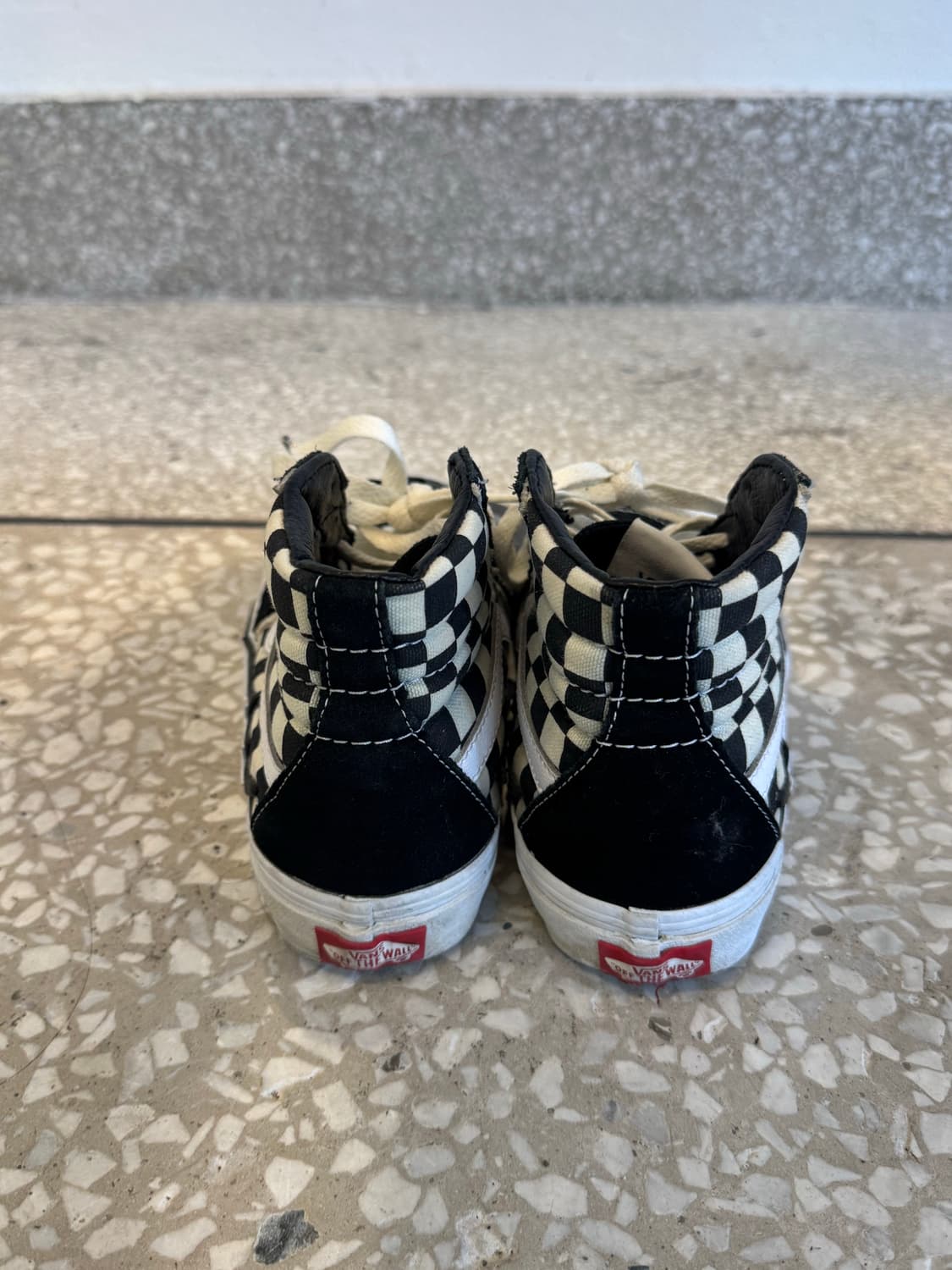 Vans Sk8-Hi Checkerboard 상품이미지3