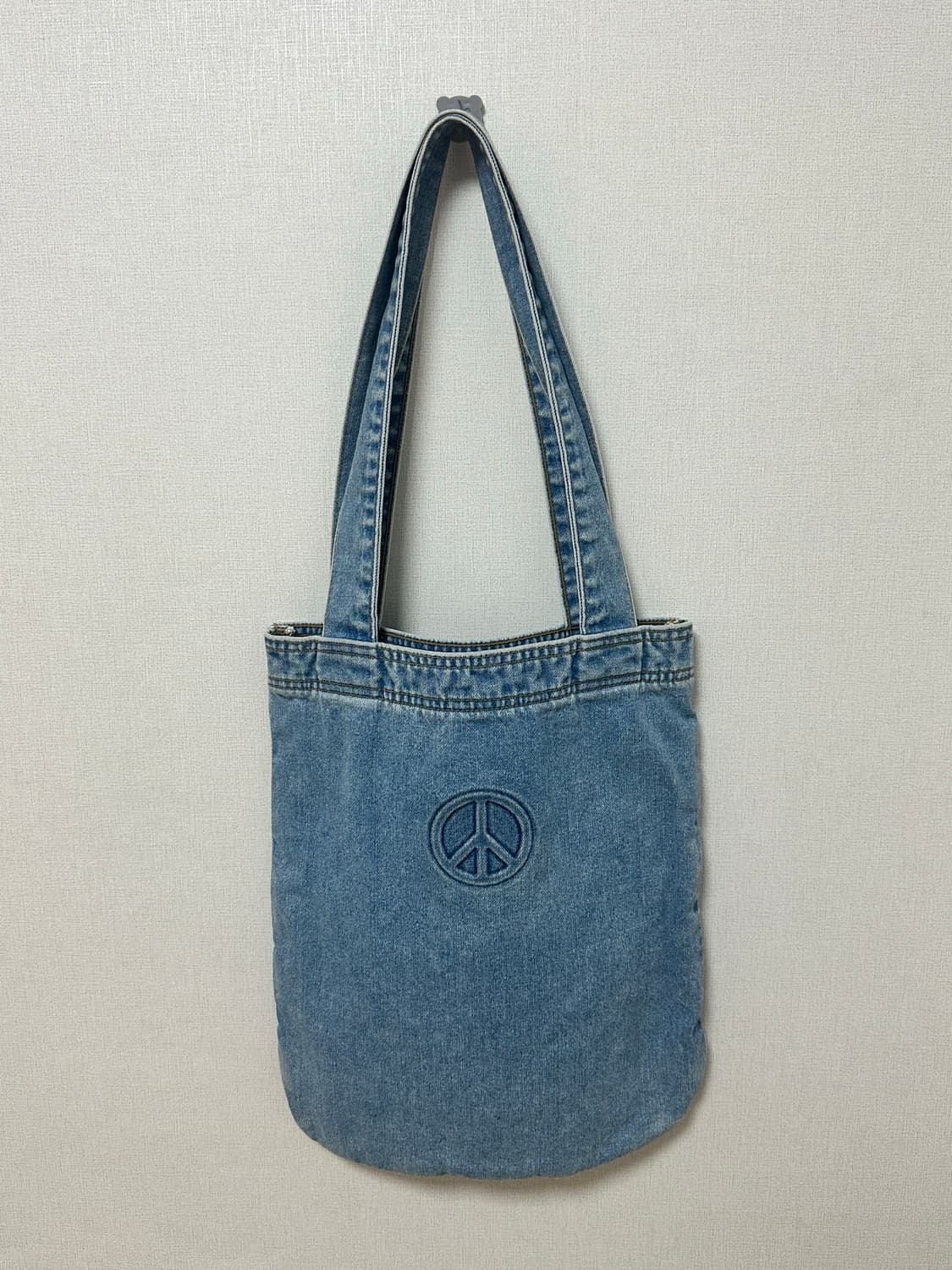 Kapital 캐피탈 워킹 앤 피스 데님 토트백 상품이미지2