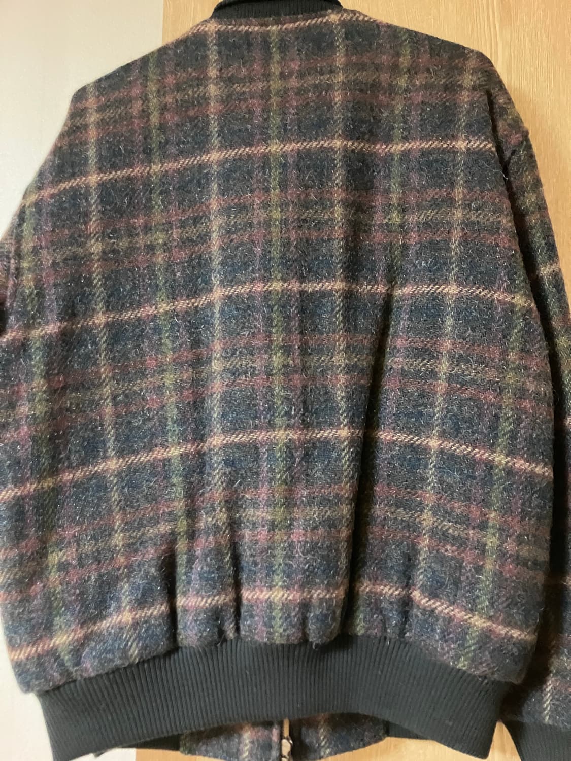 라코스테 빈티지 체크 자켓 95-100 상품이미지4