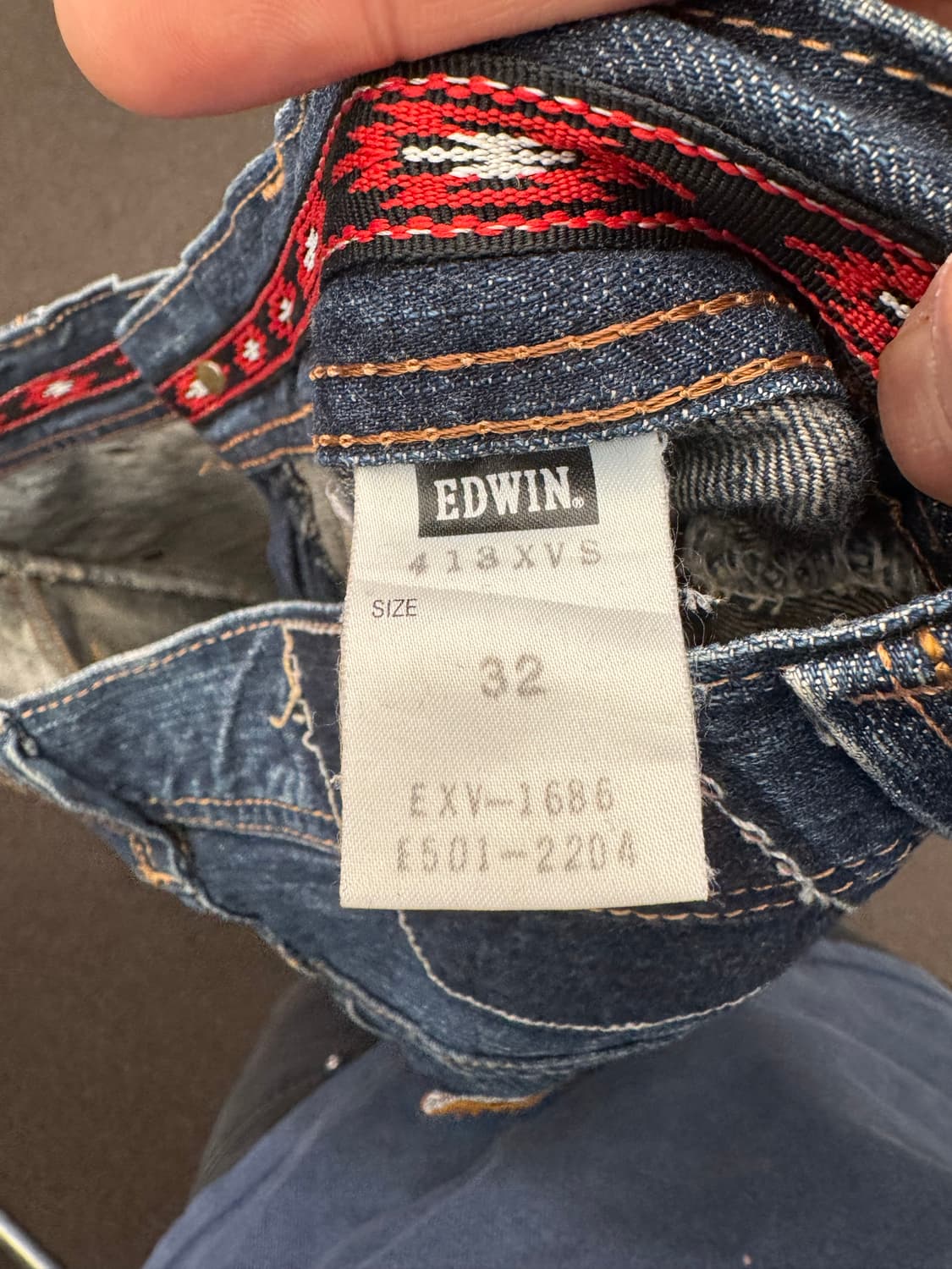 32)에드윈 빈티지 웨스턴 콘쵸 데님팬츠 상품이미지5
