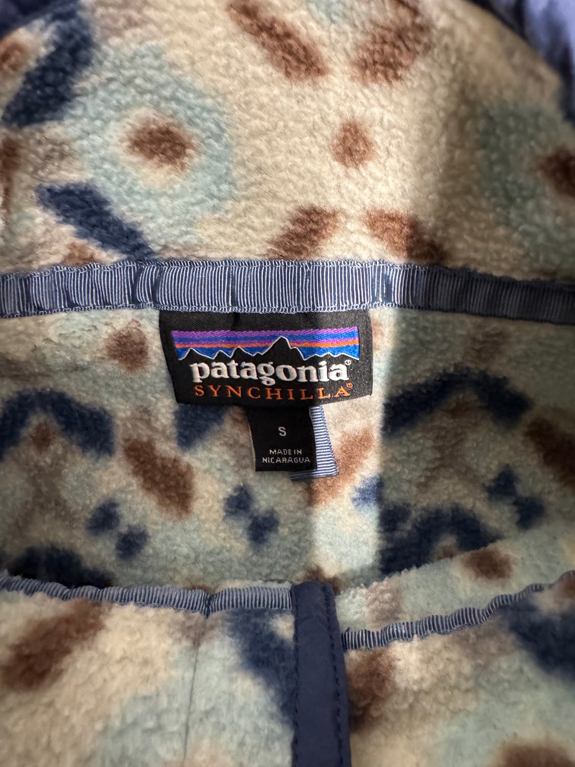 파타고니아 신칠라 스냅 티 풀 오버 툰드라 클루스터 빅 스카이 블루 상품이미지4