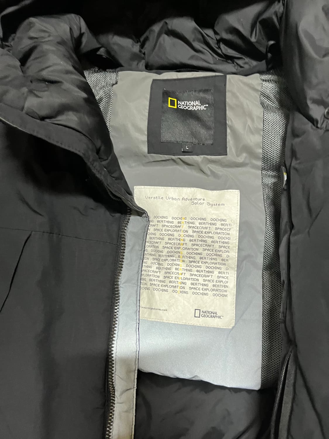 내셔널지오그래픽 구스다운 롱패딩 100L  상품이미지3