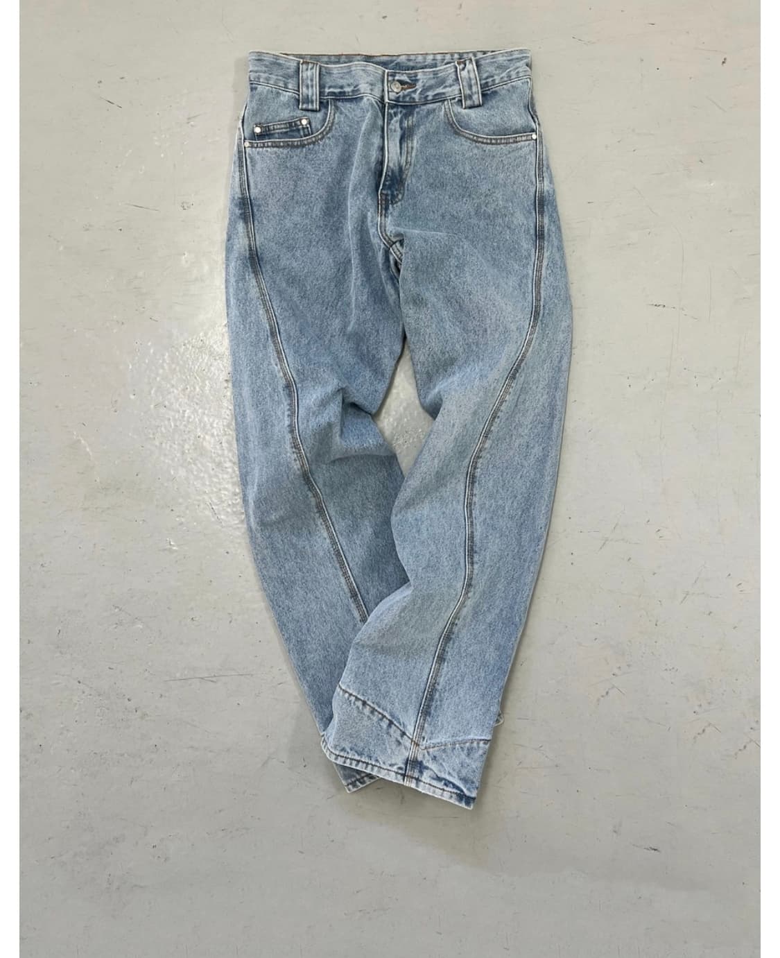  MPa DRIFT DENIM PANTS (STEEL BLUE) S 상품이미지1