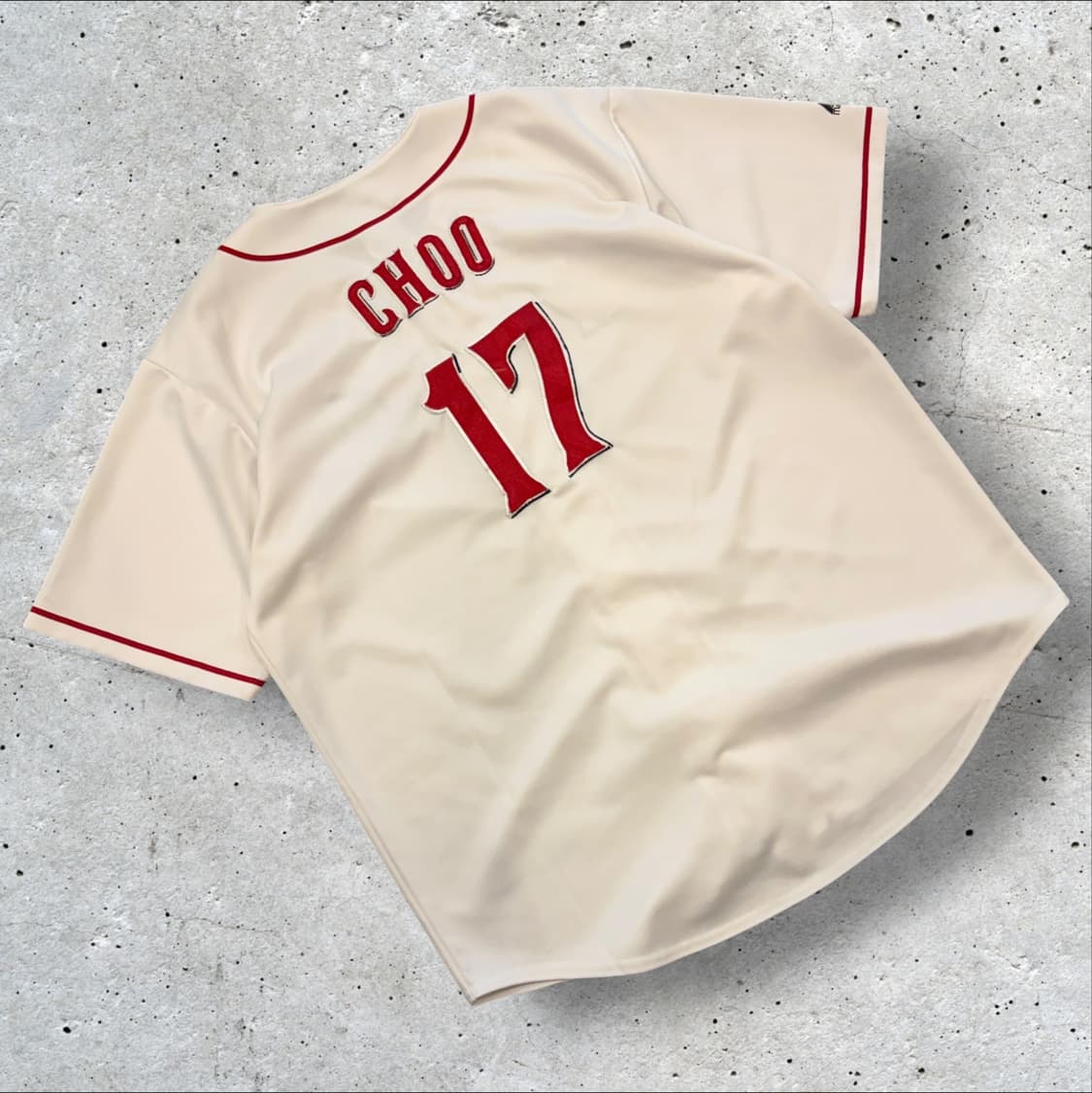 [XL] 마제스틱 신시내티 레즈 17번 추신수 야구 유니폼 져지 D652 상품이미지2