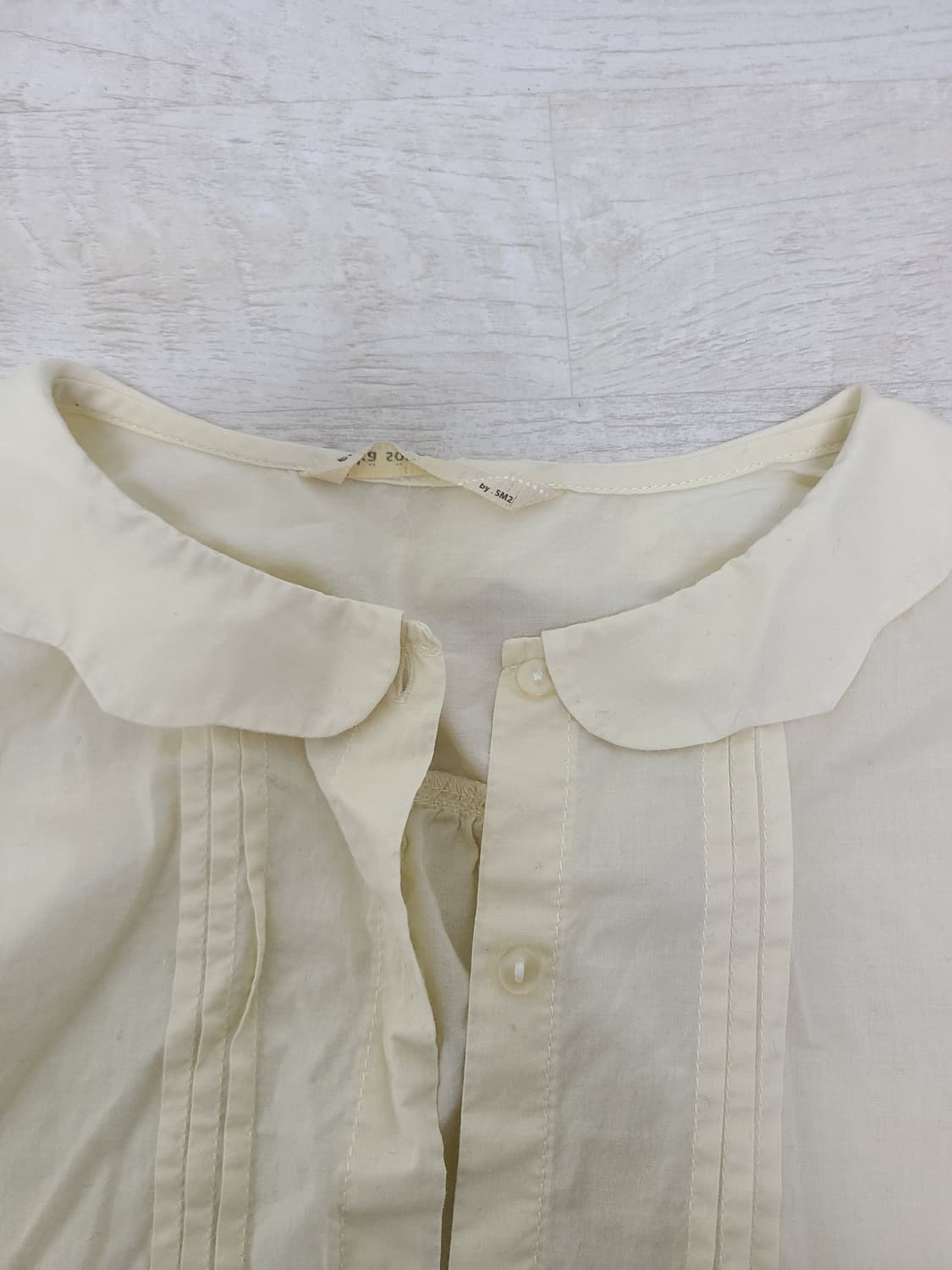 노란색 빈티지 티셔츠 상품이미지2