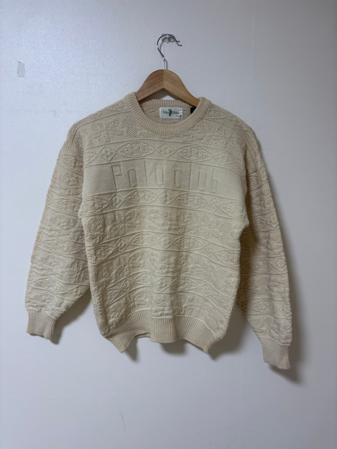 폴로 빈티지 울 100% 니트 상품이미지1