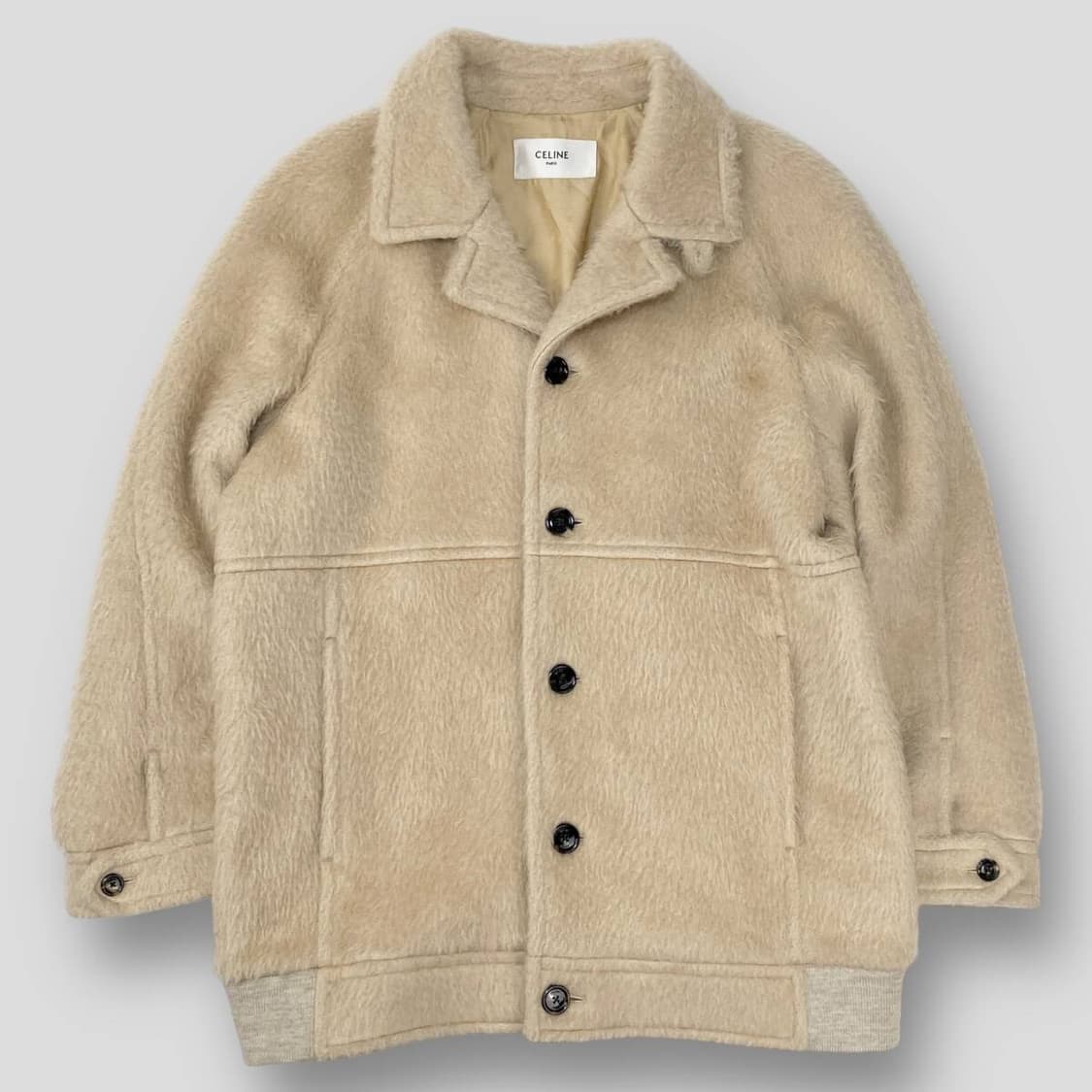 [소녀시대 수영님 착용] 셀린느 22AW 여성 에그 실루엣 코트 상품이미지6