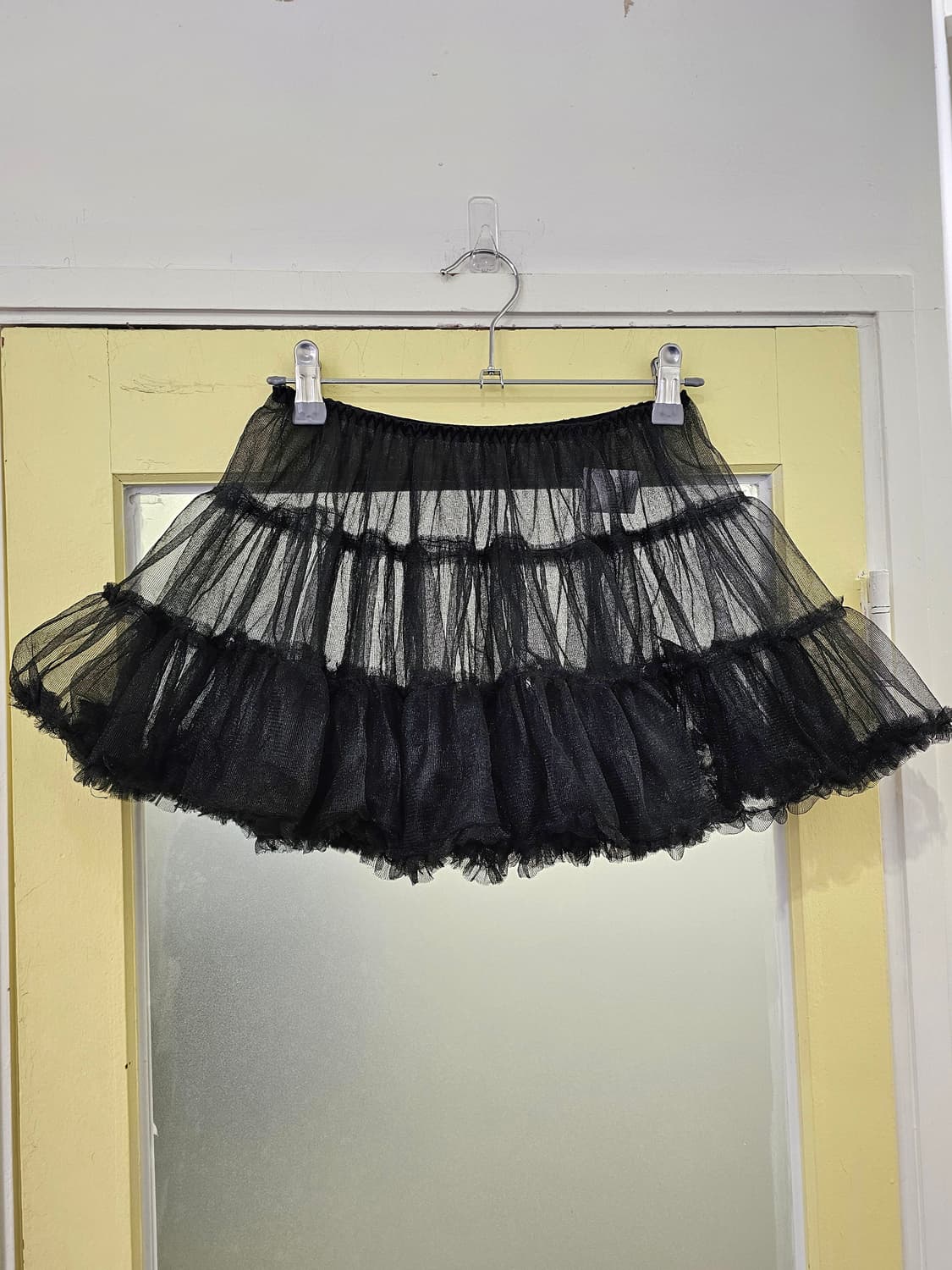 블랙 미니 시스루 튜튜 상품이미지2