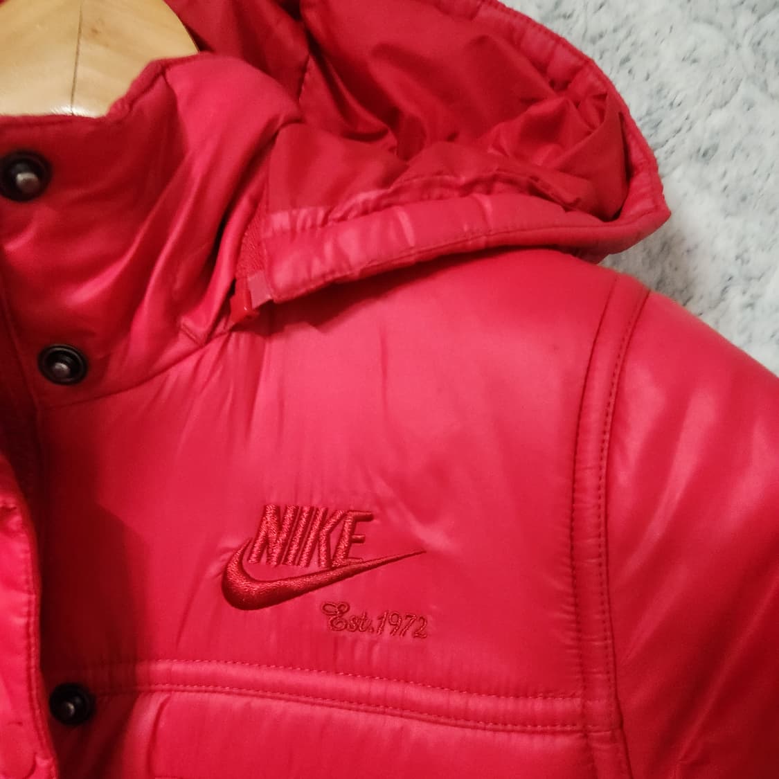 H828 [S] 나이키 올드스쿨 숏 패딩 점퍼 상품이미지2