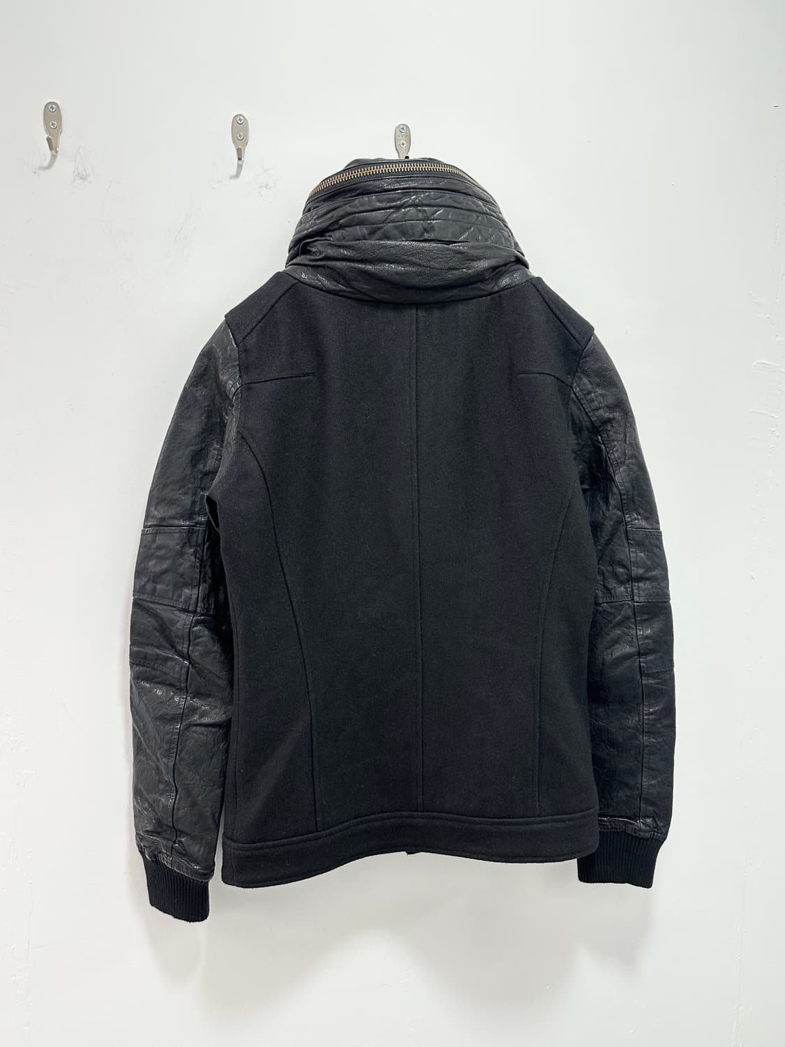 Tornado Mart goat leather 2way bomber 상품이미지4