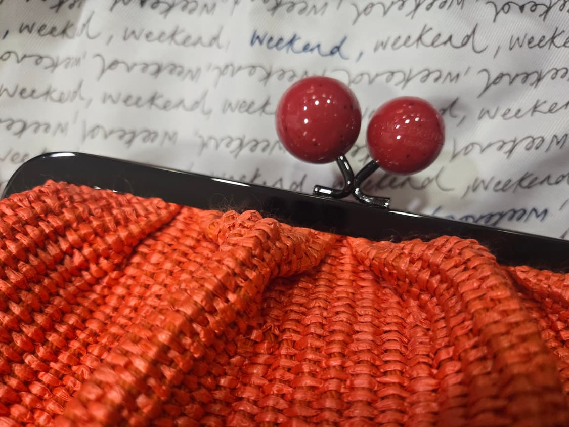 막스마라 파스티치노 라피아라이크 오렌지 상품이미지8