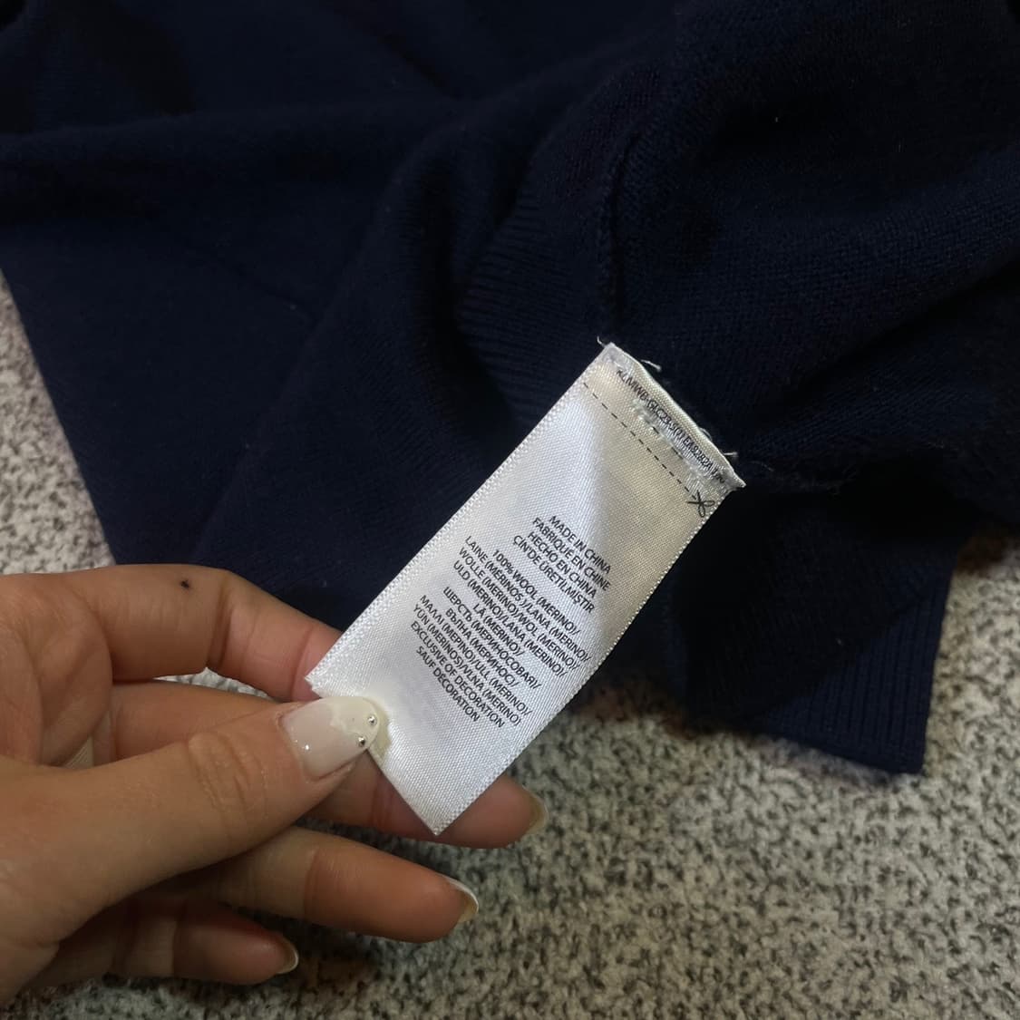 폴로 랄프로렌 메리노 울 니트 상품이미지4