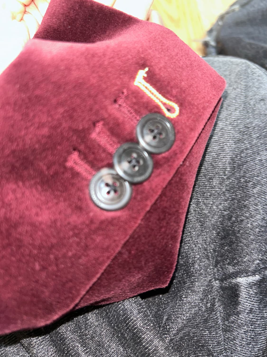 Armani Exchange 벨벳 블레이저 상품이미지4