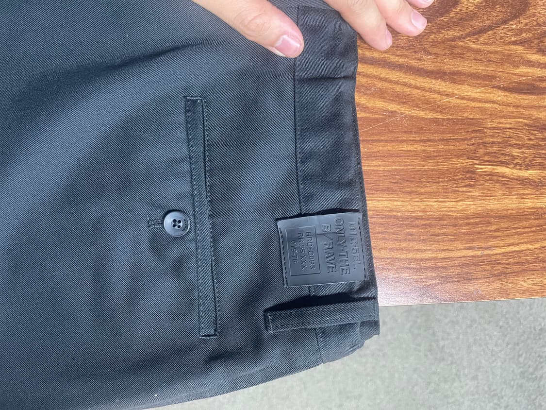 디젤 폴리+면 바지 상품이미지4