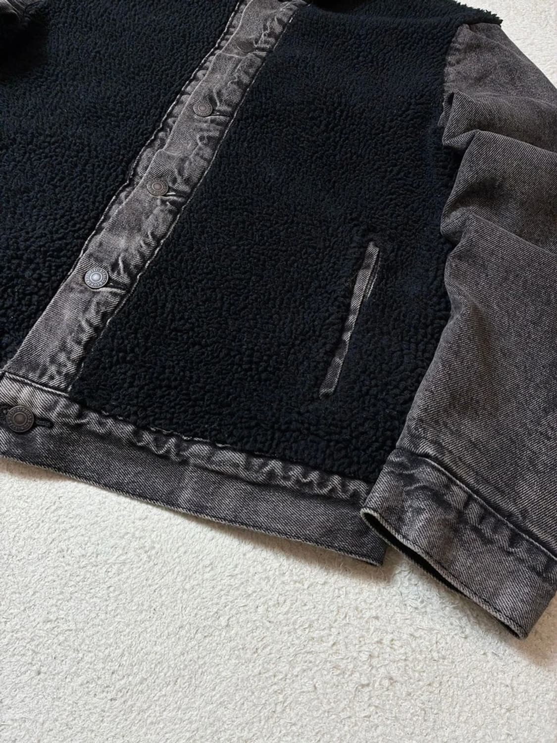 리바이스 00's 프리미엄 드리즐러 쉐르파 데님 자켓 PN7232 상품이미지4