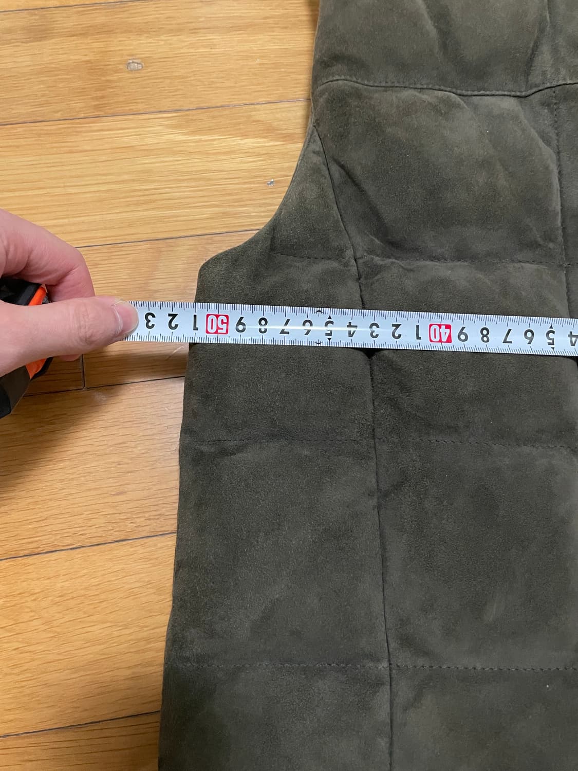 일레븐티 스웨이드 패딩조끼 상품이미지7