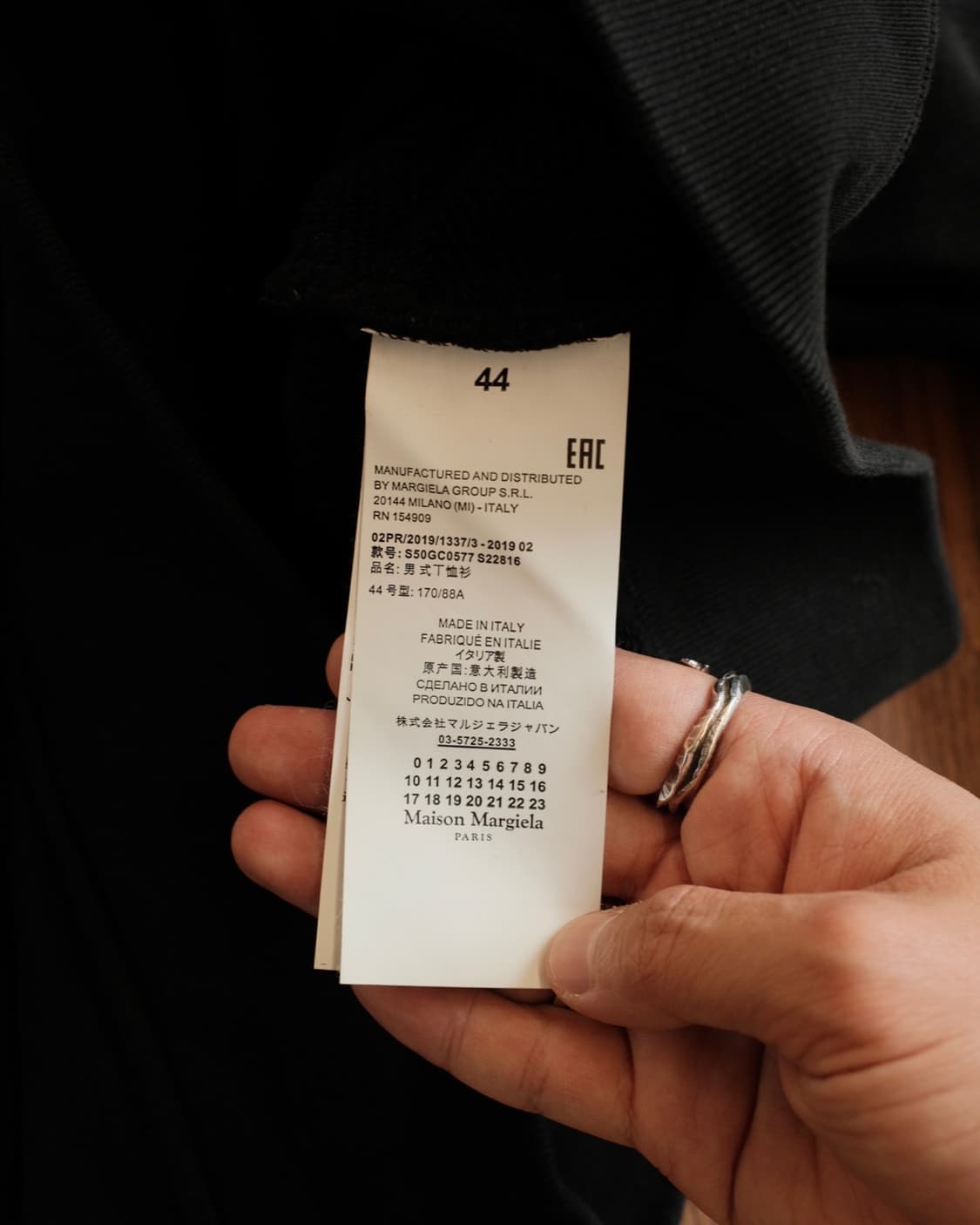 마르지엘라 19fw 리버스 로고 맨투맨 상품이미지7