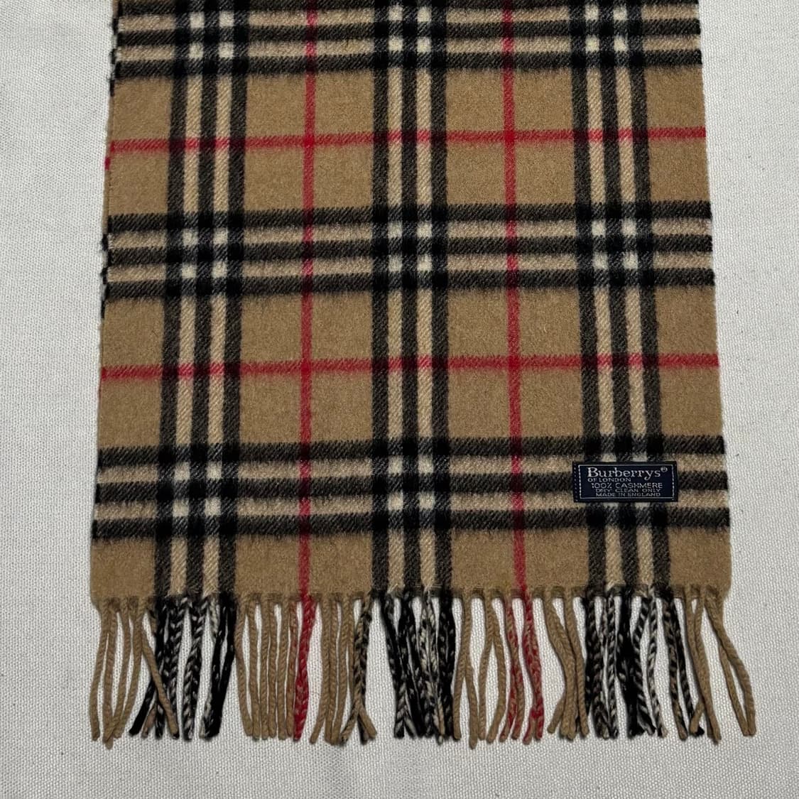 OS 버버리 노바채크 캐시미어 머플러 상품이미지1