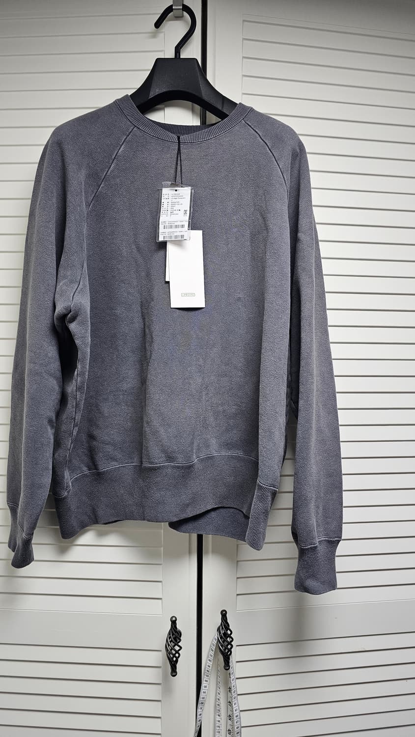 apresse VINTAGE SWEATSHIRT, GRAY 3 상품이미지4