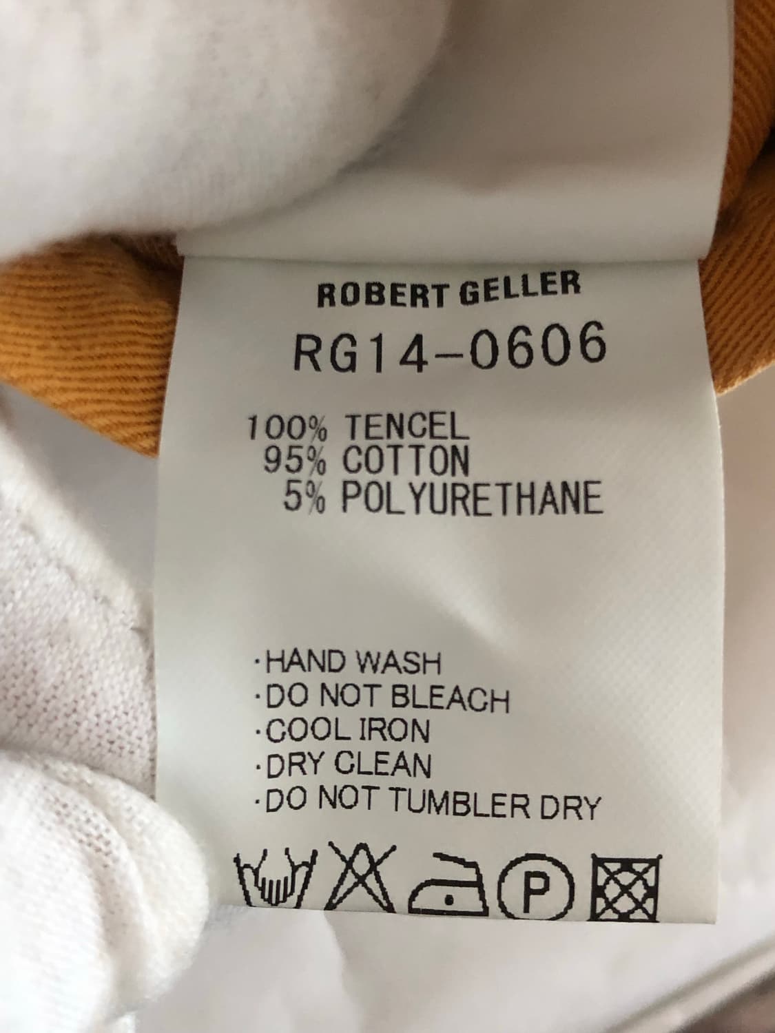 로버트 겔러(ROBERT GELLER) 빈티지 가공 블루종 자켓 상품이미지8