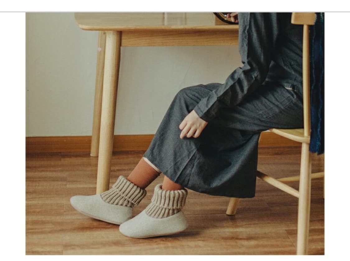 니트 토시 슬리퍼 실내화(265) 상품이미지2