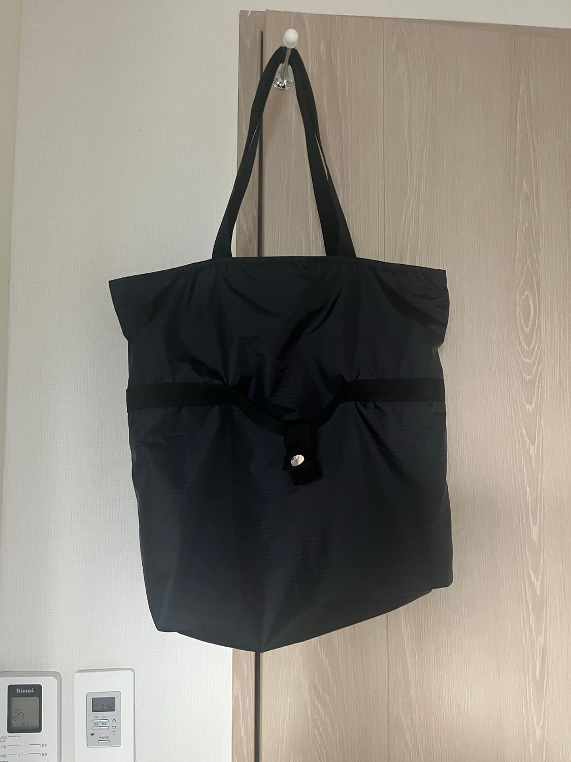 barbershop(바버샵) 2 way tote bag black 상품이미지3