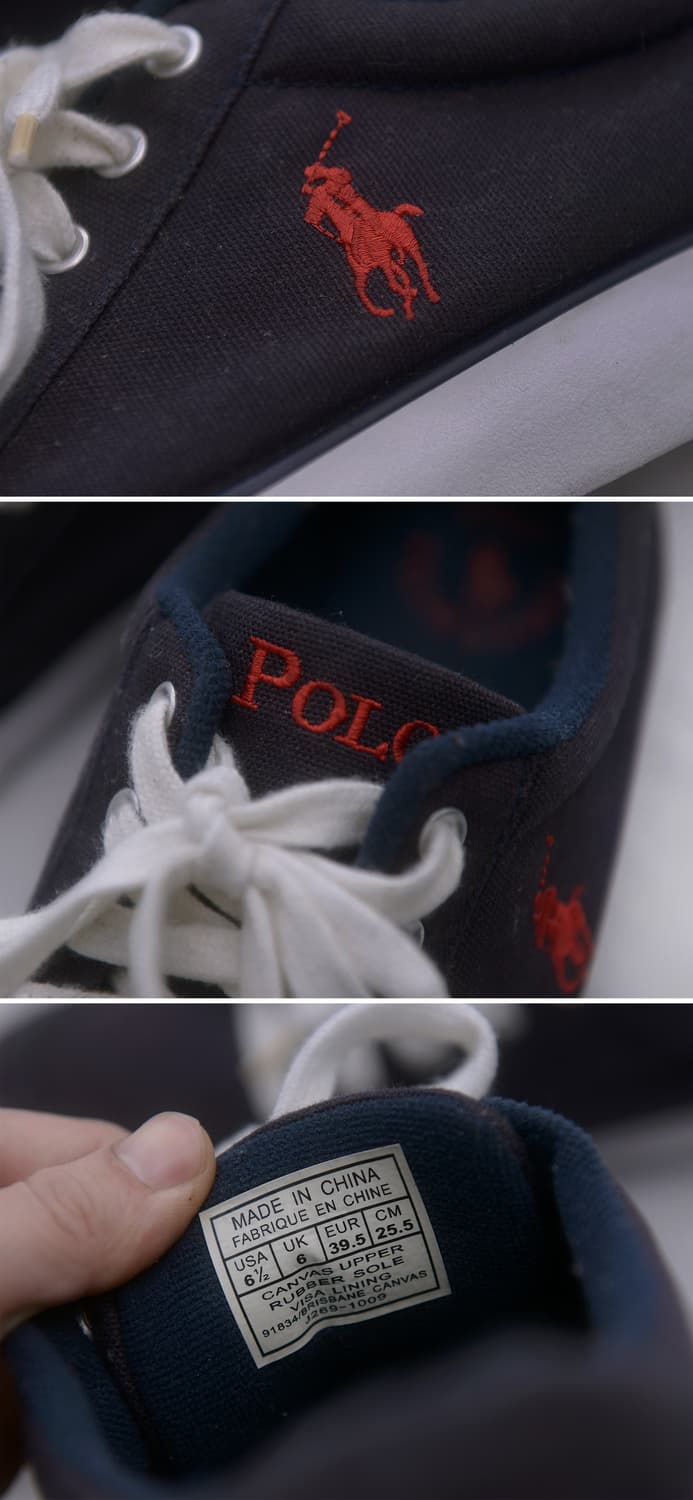 폴로 랄프로렌 캔버스화 캐쥬얼 스니커즈 (US6.5 / 245-250) 상품이미지9