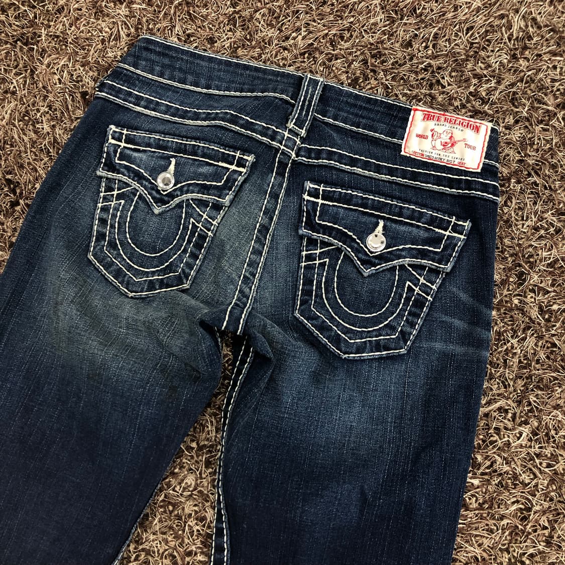 트루릴리전 Disco Becky Big T 부츠컷 플레어 데님 팬츠 상품이미지3